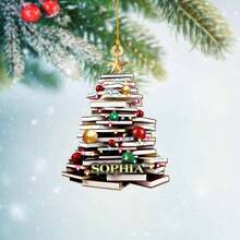 Customized Holiday Decorations, Customized Acrylic, Suitable For Daily Decor, Any Occasion, Gift For Anniversary, Family & Friends Gathering, Personalized - Multicolor - View 3