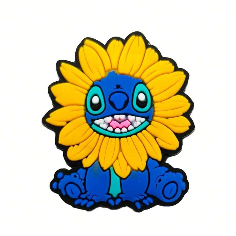 POTDEMIEL 10 Pieces POTDEMIEL Stitch Patches Set Vibrant PVC Designs