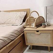 40*200CM Artificial Rattan Cane Webbing Sheet Panels Material Supplies Craft DIY - Beige - View 7