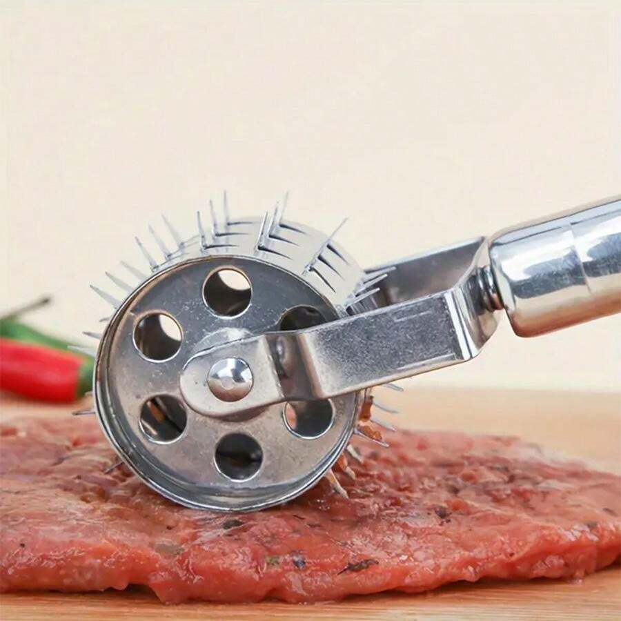 Stainless Steel Meat Tenderizer MultiFunction Kitchen Tool, Suitable