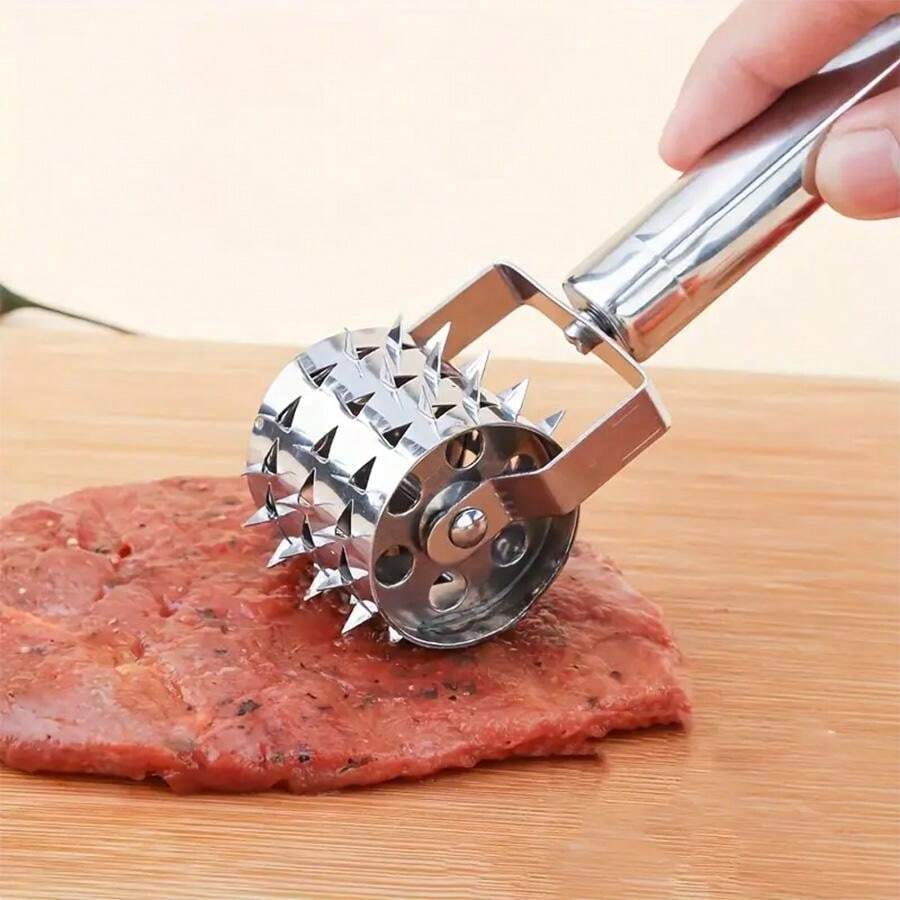 Stainless Steel Meat Tenderizer MultiFunction Kitchen Tool, Suitable