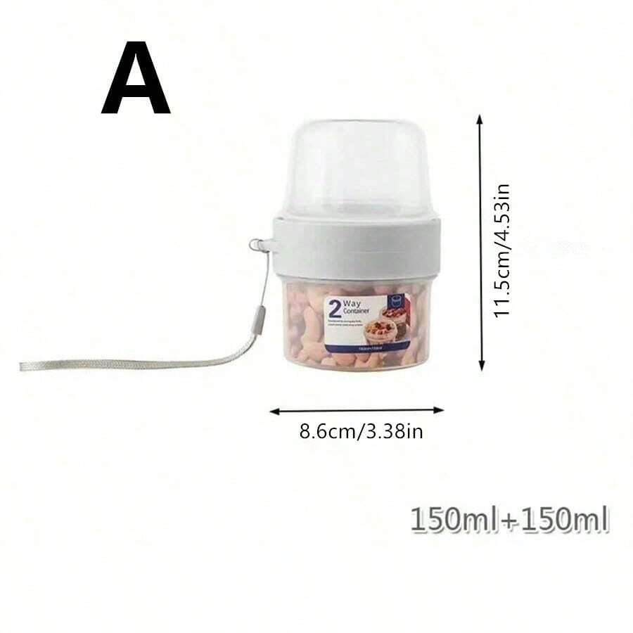 Breakfast Oatmeal Cereal Nut YogurtSalad Cup Seal Container Set With