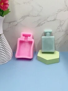 1pc Fragrance Bottle Shape Silicone Candle Mold DIY Fragrance Wax Plaster Reed Diffuser Home Decor Silicone Mold