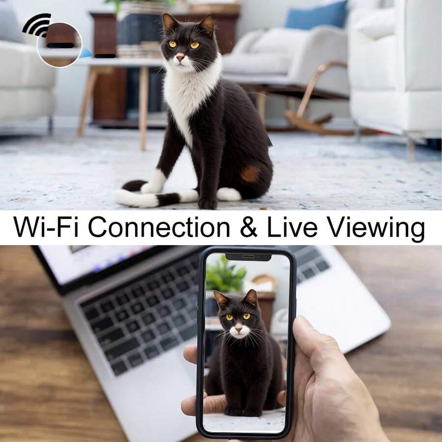 A25 Full HD 4K HD Mini Camera Clock With 16GB SD Night Vision Motion