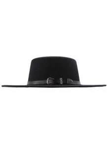 Cordobes Hipster Hat Men Women Vintage Retro Spanish Style Elegant - 黑色 - 查看 2
