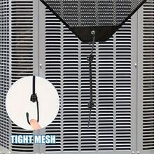 1 tấm phủ AC ngoài trời, vải chống thấm nước, thiết kế chống gió, chống bụi và gió lạnh, lưới PVC thoáng khí - Nhiều màu - Xem 4