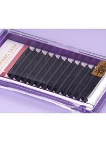 Premium Individual Lashes 0.03 0.05 0.07 Mega Volume Eye Lashes Extension Cashmere Velvet Fluffy D Curl 8-18mm Mixed Natural Look Cluster Lashes Super Soft Matte Black Individual Lashes Tray Volume Classic Synthetic Faux Mink Eyelashes Extensions Professional False Eyelashes Supplies For Lashes Salon