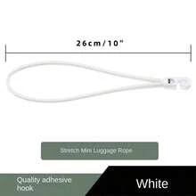 1 件装弹性迷你行李绳 4-12 毫米自行车摩托车乳胶带弹性绳 - 彩色 - 查看 4