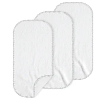 3Pcs/1Pc Changing Pad Liners Waterproof Perfect For Baby Diaper Changing Needs, White Bamboo Terry Waterproof Changing Pads Boys And Girls - White - View 7