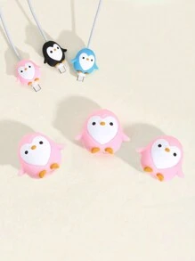 1 件/3 件 USB 数据线保护器，手机数据线保护器，防磨损，兼容 16 等充电器保护器 - 彩色 - 查看 9