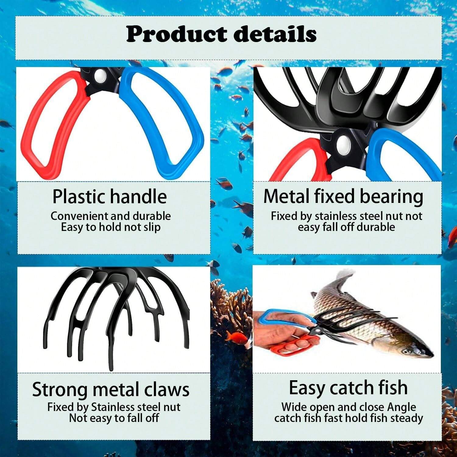 Báscula Pesca Digital 3 En 1 - Pinza, Peso (25 Kg) Y Cinta (1 M)