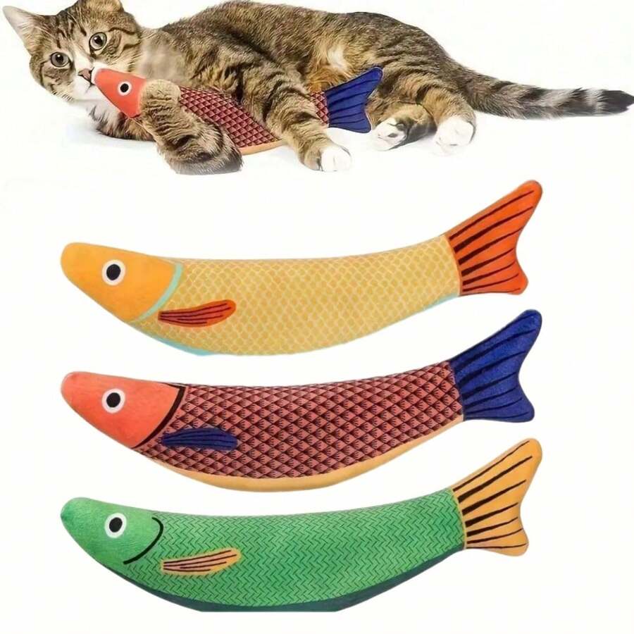 Interactive Cat Kick Box Toy, Cat, Cats Love It, Soft & Durable Fabric