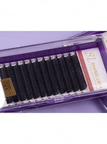 Premium Individual Lashes 0.03 0.05 0.07 Mega Volume Eye Lashes Extension Cashmere Velvet Fluffy D Curl 8-18mm Mixed Natural Look Cluster Lashes Super Soft Matte Black Individual Lashes Tray Volume Classic Synthetic Faux Mink Eyelashes Extensions Professional False Eyelashes Supplies For Lashes Salon