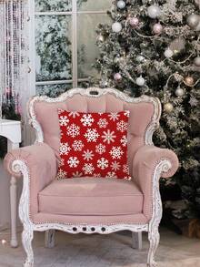 Bộ 4 vỏ gối trang trí theo chủ đề Giáng sinh: Găng tay Giáng sinh, Cây thông Noel, Tuần lộc, Chữ cái. Vỏ gối trang trí Giáng sinh & Năm mới, Vỏ gối vuông, 17,7 * 17,7 inch (Không có ruột gối), Trang trí nhà bằng vải, Thích hợp cho phòng ngủ, ghế sofa, văn phòng - Nhiều màu - Xem 7