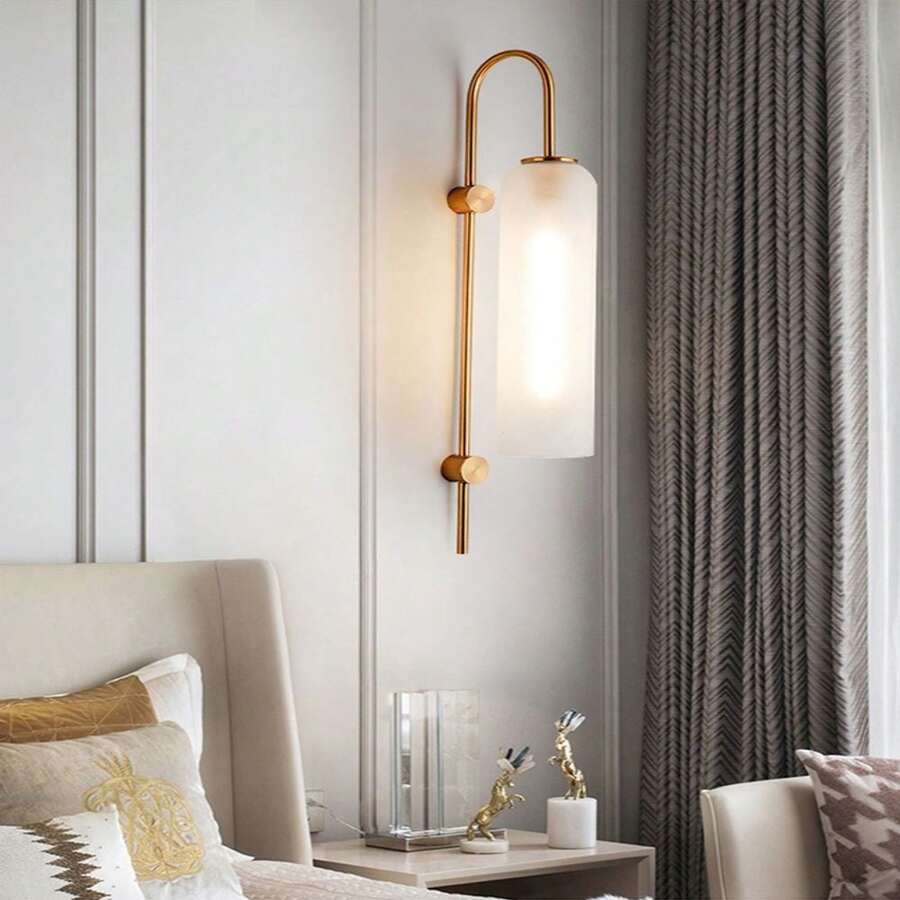 Đèn tường LED hiện đại Đồ trang trí nội thất Đồ trang trí tường bằng kính Đồ trang trí Đèn treo tường tối giản Đồ trang trí nội thất sang trọng Bóng đèn Edison Đèn treo tường bằng sắt/kính Đèn treo tường nhiều màu cho phòng khách Phòng ngủ Đầu giường Đèn chiếu sáng trong nhà Phòng trẻ em Phòng ăn Đèn hành lang Lối vào - Nhiều màu - Xem 1