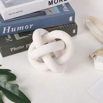 1pc Handmade Wooden Chain Decor - 3 Links, Suitable For Coffee Table And Entryway Wood Chain Decoration, Modern Boho Farmhouse Style, Country Home Decor, For Living Room And Bedroom Best