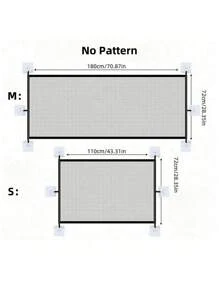 1 件装宠物门、狗屏障网、宠物围栏、狗安全隔离网，用于门廊、楼梯 - 彩色 - 查看 12