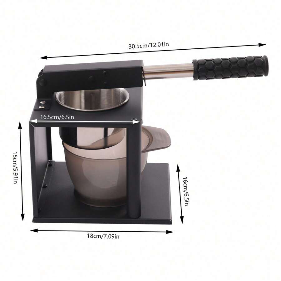 Potato Ricer Masher With 2 Interchangeable Discs Hand Food Press For