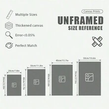 1 件无框，Acquerello 芭蕾舞女孩蝴蝶翅膀 Nome Personalizzato 墙壁艺术帆布画海报印刷图片女孩房间幼儿园家居装饰 - 彩色 - 查看 6