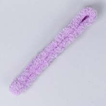 1pc/1m Extra Long & Thick Chenille Pipe Cleaner, Coral Fleece Curly Wire Twist Stem Crafts For Handmade Dog Gift, DIY Craft Supplies