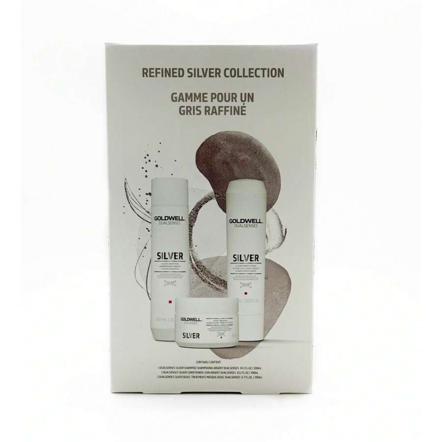 Goldwell Dualsenses Refined Silver Trio Pack - 彩色 - 查看 1