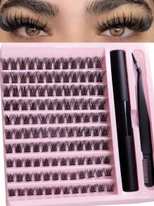 Cuộn mềm tự nhiên DIY 120 sợi mi đơn 10/12/14mm hỗn hợp 0,07mm C siêu nhẹ 10 hàng 120 sợi đơn C cuộn lông mi giả Fairy/Fishtail cho sợi chồn nhẹ không thấm nước Lông mi giả hiệu ứng 3D sợi đơn cho trang điểm tự nhiên, ấn tượng, hàng ngày, lông mi cosplay, trang điểm đầy đủ và mặc hàng ngày, có thể mang theo để sử dụng hàng ngày hoặc đi chơi, với nhíp - Hồng - Xem 14