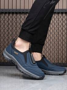 Calçado Casual Novo e Confortável para Homens - Sapato Slip-On Durável, Adequado para Viagem, Corrida, Caminhada, Esportes ao Ar Livre, Ótimo para Natal, Ação de Graças, Ano Novo, Férias, Presente para Adolescentes, Casual ou Esporte ao Ar Livre ou Viagem, Academia