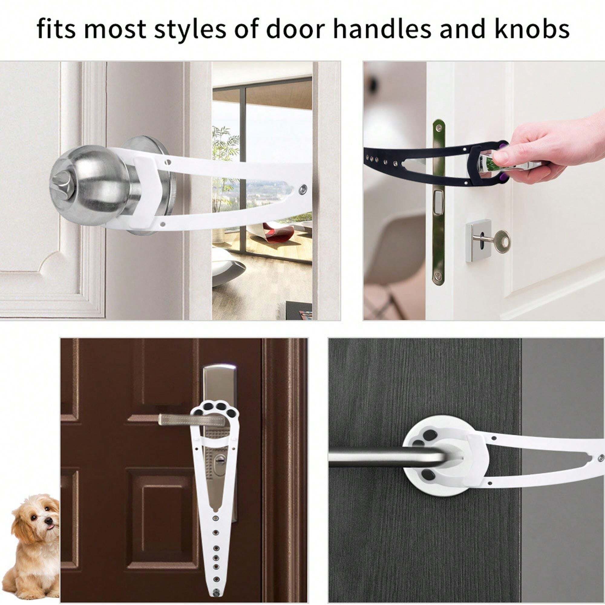 1pc Cat Door Gate Latch Lock, Easily Installed Gate Lock To Prevent Dog