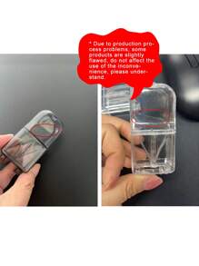 Máy cắt thuốc cầm tay 1 cái có chức năng lưu trữ, hộp đựng thuốc 2 trong 1 có tính năng cắt - Xám - Xem 7