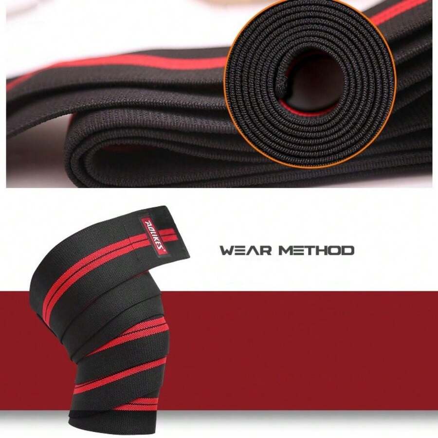 2M*8CM Fitness Pressurized Straps Gym Weight Lifting Leg Knee