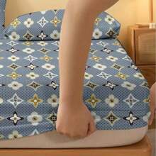 Single Printed 2 Piece Bedding Set Direct From Factory Offer - 藍色 - 查看 2
