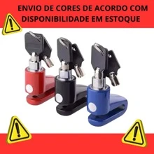 Universal Anti-Theft Motorcycle Bike Disc Brake Lock Padlock - Một cỡ - Xem 8