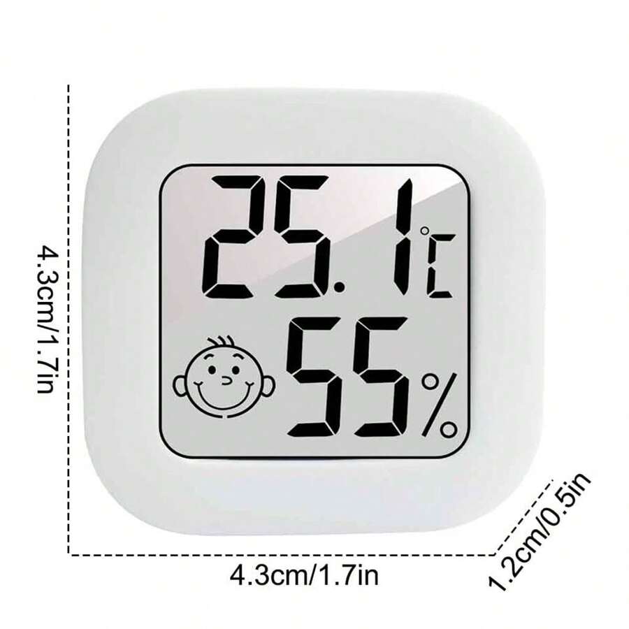 1pc Indoor Thermometer,Humidity Gauge, Meter Digital Hygrometer,Room