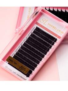 Fluffy Cashmere C Curl 0.03 0.05 0.07 Easy Fan Volume Lash Extensions Super Matte Dark Black Soft 0.03 0.05 0.07 Easy Fan Volume Lashes 8-18mm 3D 4D 5D 6D 7D 10D Automatic Rapid Blooming Flower Lashes Self Fanning Russian Individual Volume Lashes For Salon