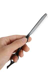 1pc Hairdressing Thinning Razor Cutting Knife Thinner Japan Stainless Professional Sharp Barber Hair Cut Cutting Knife Salon Tools, Hair Styling Kit, For Barber Salon Beauty Travel Essentials