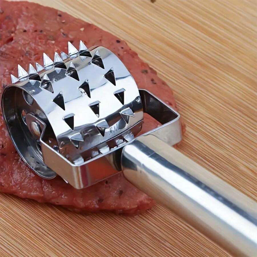 Stainless Steel Meat Tenderizer MultiFunction Kitchen Tool, Suitable