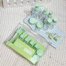 9 Piece Travel Bottle Kit Personal Hygiene Cosmetic - 綠色 - 查看 1
