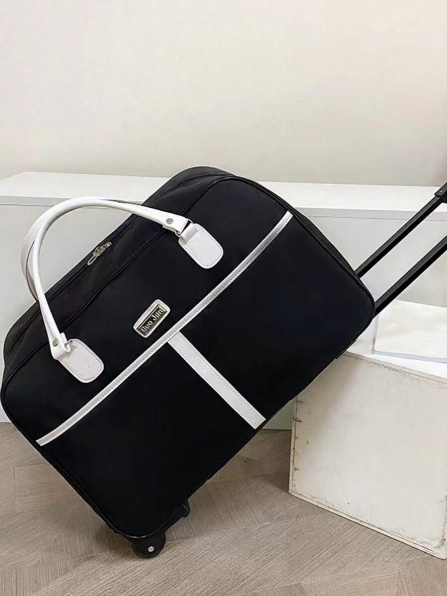 Large Capacity Rolling Luggage Bag, CarryOn Travel Duffle Bag