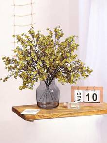 1 件满天星人造花，家居室内外装饰，星空 DIY 花束塑料假花，适用于婚礼、派对和其他装饰 - 橄欖綠 - 查看 1