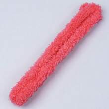 1pc/1m Extra Long & Thick Chenille Pipe Cleaner, Coral Fleece Curly Wire Twist Stem Crafts For Handmade Dog Gift, DIY Craft Supplies