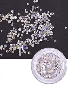 novani 1 Box Of Y2K Style DIY Tooth Jewelry With Sparkling Crystals. Multiple Tooth Gemstones. Multi-Shape Tooth Jewelry. Various Styles To Mix And Match. Shining Smile. Suitable For Daily Wear.