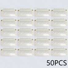 20/40 Pieces Hair Clips Hair Extensions Snap Clip For Women Metal Wig Comb Clips For Hair Extensions