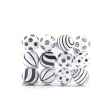 Neues Weihnachtsornament Kunststoff-Kugel-Set mit Beschichtung, Weihnachtsbaum-Hängekugeln, Feiertags-Dekorationen, perfekte Geschenke