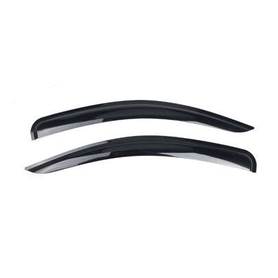 1 Pair Front Side Window Rain Guards Shield Compatible With CUSTOM TRANSIT 2012 ONWARDS Window Visor Guards Wind Deflectors Modified Parts