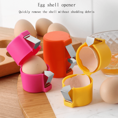 1pc Egg & Beater Hand-Held Kitchen Baking Egg White & Cream Whipping Tool, Quick Crack & No Crumbs