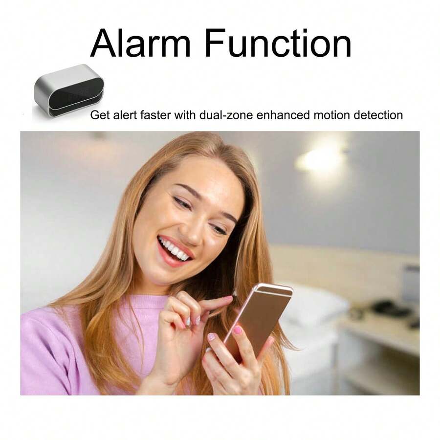 A26 Full HD 4K HD Mini Camera Clock With 32GB SD Night Vision Motion