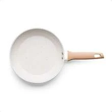 Carmela Vanilla 3-Piece Cookware Set In Forged Aluminum With Ceramic-Flon Cream Coating MTA 8480 - 白色 - 查看 4