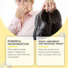 鞋垫除臭贴片除臭保湿保湿保湿清新气味舒适贴合脚部鞋垫 - 彩色 - 查看 3