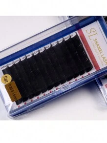12 Reihen klassische flache elliptische Wimpern aus Kaschmir 0,20 0,25 0,15 J C D Curl matte schwarze elliptische gespaltene Spitzen klassische flache Wimpernverlängerung 8-15 mm super matte extrem weiche Seide flache Wimpernverlängerung Einzelfasern, Kunstfell-Flach-Wimpern, Wimpernbüschel, Einzelwimpern, Wimpern, Falsche Wimpern