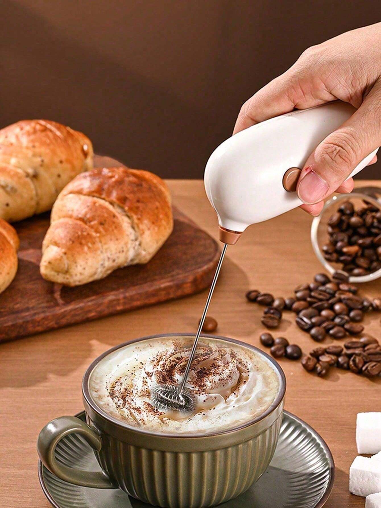 Milk Frother, Powerful Handheld Milk Frother, Mini Milk Foamer,Coffee